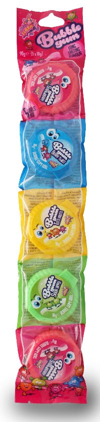 Tape Gum Rolls 5-Pack 90g x 24st / 2.16kg