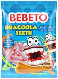 Bebeto Dracula Teeth 80g x 12st / 0.96kg