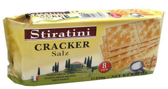 Crackers Salted 250g x 12st / 3kg