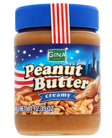 Peanut Butter Creamy Blue 350g x 12st / 4.20kg / L