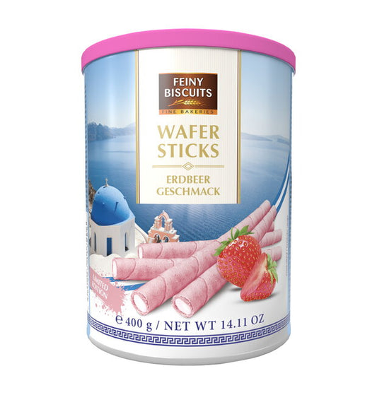 Wafer Rolls Strawberry 400g x 12st / 480kg