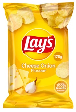 Lays Cheese & Onion 175g x 18st / 3.15kg