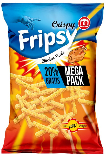Fripsy Chicken Sticks 120g x 12st / 1,44kg