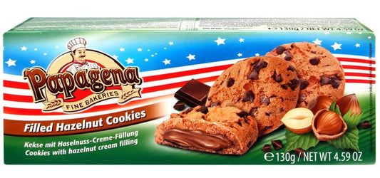 Choco Filled Hazelnut Cookies 130g x 18st / 2,34kg