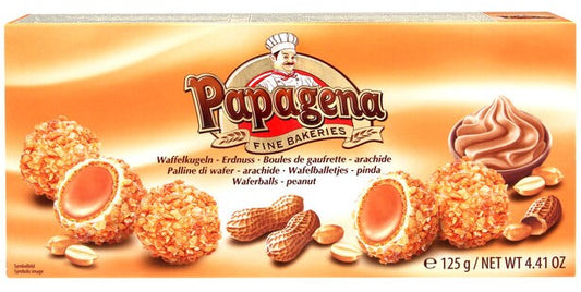 Wafer Balls Peanuts 125g x 18st / 2,16kg