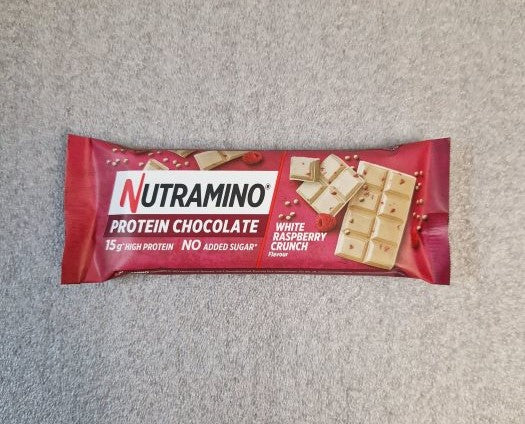 KAMPANJ: White Choco Raspberry Protein Bar 50g x 16st / 0,80kg