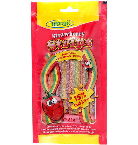Strawberry Strips 85g x 18st / 1.53kg