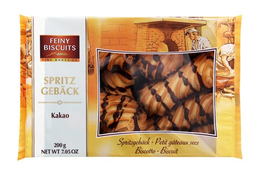 Biscuits with Cocoa Glaze Tray 200g x 14st / 2.80kg