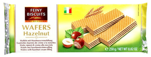 Wafers Hazelnut Filling 250g x 18st / 4.50kg