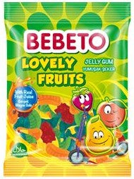 Bebeto Lovely Fruit 80g x 12st / 0.96kg