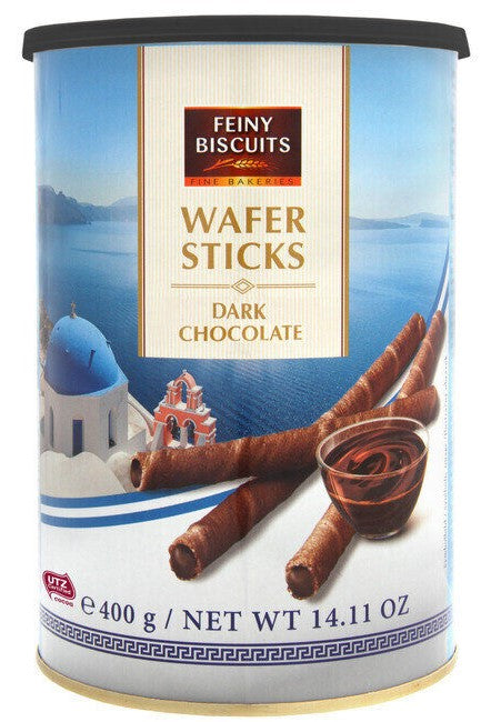 Wafer Rolls Dark Chocolate 400g x 12st / 4,80kg