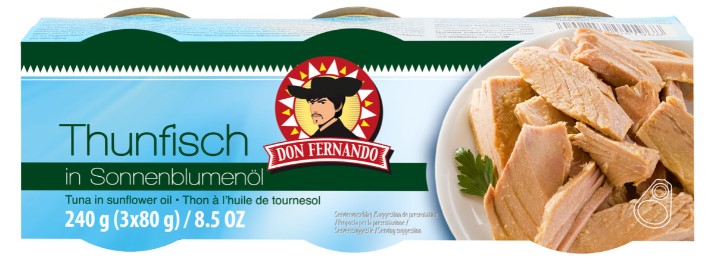 Tuna in Sunflower Oil 240g x 1 PIECE