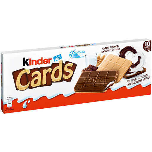 Kinder Cards 2-pack (T5) 128g x 20st / 2,56kg