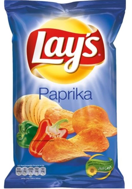 Lays Paprika 175g x 18st / 3.15kg