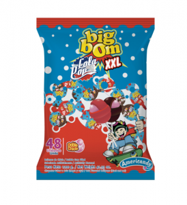 XXL Big Bom Cola Pop 25g x 48st / 1,2kg