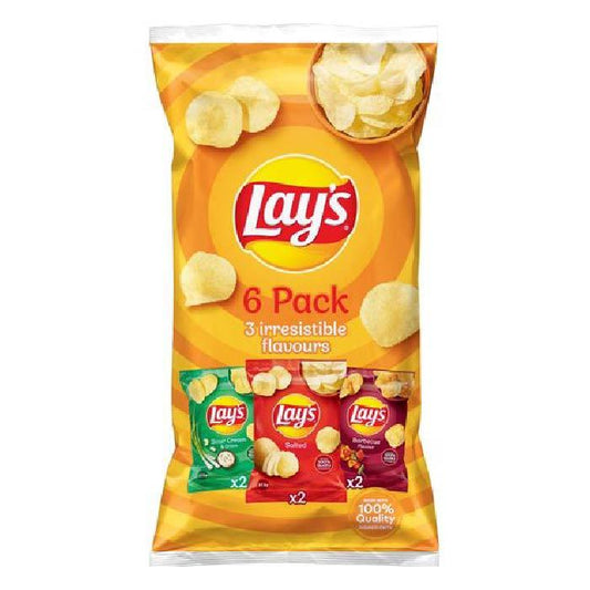 Lays 6-Pack 165g x 14st / 2.31kg